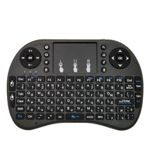 Load image into Gallery viewer, Support Language: Russian i8 Air Mouse Wireless Keyboard with Touchpad for Android TV Box &amp; Smart TV &amp; PC Tablet &amp; Xbox360 &amp; PS3 &amp; HTPC/IPTV