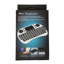 Load image into Gallery viewer, Support Language: Russian i8 Air Mouse Wireless Keyboard with Touchpad for Android TV Box &amp; Smart TV &amp; PC Tablet &amp; Xbox360 &amp; PS3 &amp; HTPC/IPTV