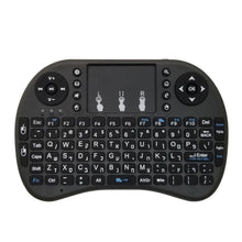 Load image into Gallery viewer, Support Language: Hebrew i8 Air Mouse Wireless Keyboard with Touchpad for Android TV Box &amp; Smart TV &amp; PC Tablet &amp; Xbox360 &amp; PS3 &amp; HTPC/IPTV, Hebrew