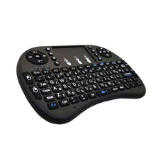 Load image into Gallery viewer, Support Language: Hebrew i8 Air Mouse Wireless Keyboard with Touchpad for Android TV Box &amp; Smart TV &amp; PC Tablet &amp; Xbox360 &amp; PS3 &amp; HTPC/IPTV, Hebrew