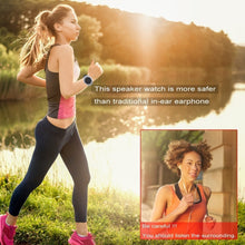 Load image into Gallery viewer, Support Hands-free Calls &amp; Intelligent Screen Display &amp; FM Radio &amp; TF Card &amp; Cellphone Anti-lost