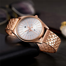 Load image into Gallery viewer, YAZOLE 368 Men Fashion Business Steel Strap Band Quartz Wrist Watch, Luminous Points