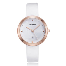 Load image into Gallery viewer, CAGARNY 6871 Fashion Life Waterproof Gold Shell Steel Band Quartz Watch