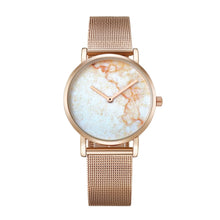 Load image into Gallery viewer, CAGARNY 6812 Round Dial Alloy Gold Case Fashion Women Watch Quartz Watches with Stainless Steel Band