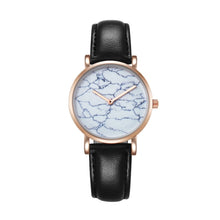 Load image into Gallery viewer, CAGARNY 6812 Round Dial Alloy Gold Case Fashion Women Watch Quartz Watches with PU Leather Band