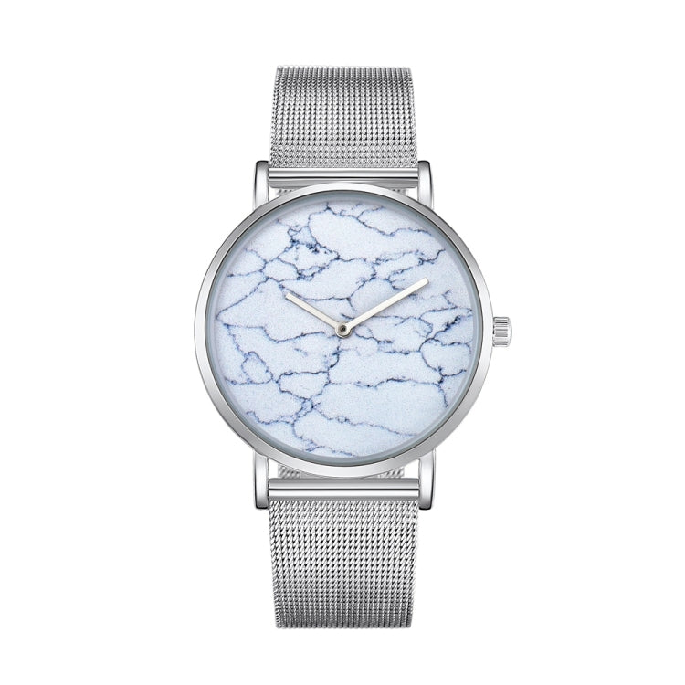 CAGARNY 6812 Round Dial Alloy Silver Case Fashion Men Watch Quartz Watches with Stainless Steel Band