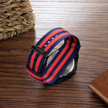 Load image into Gallery viewer, CAGARNY 6859 Concise Style Ultra Thin Waterproof Quartz Wrist Watch with Striped Nylon Band