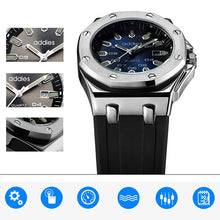 Load image into Gallery viewer, addies MY-052 Business Multifunctional Luminous Watch Silicone Watchstrap Watch for Men