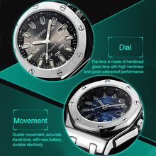 Load image into Gallery viewer, addies MY-052 Business Multifunctional Luminous Watch Silicone Watchstrap Watch for Men