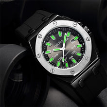 Load image into Gallery viewer, addies MY-052 Business Multifunctional Luminous Watch Silicone Watchstrap Watch for Men