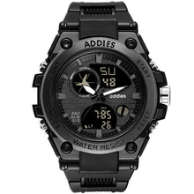 Load image into Gallery viewer, addies MY-1818 Luminous Three-window LED Outdoor Sports Multi-function Electronic Watch for Men, Support Calendar / Alarm Clock / Timer