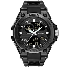 Load image into Gallery viewer, addies MY-1818 Luminous Three-window LED Outdoor Sports Multi-function Electronic Watch for Men, Support Calendar / Alarm Clock / Timer