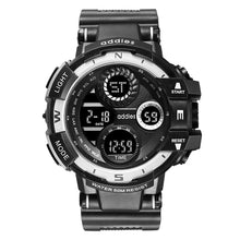 Load image into Gallery viewer, addies MY-1901 Luminous Three-window LED Outdoor Sports Multi-function Electronic Watch for Men, Support Calendar / Alarm Clock / Timer / Talking