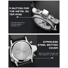 Load image into Gallery viewer, SANDA 3008 Multifunctional Men Outdoor Sports Noctilucent 50m Waterproof Digital Wrist Watch