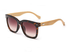 Load image into Gallery viewer, Bamboo Sunglasses, Brown, curd, sand black