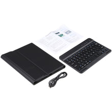Load image into Gallery viewer, A06 Detachable Lambskin Texture Ultra-thin TPU Bluetooth Keyboard Leather Tablet Case with Stand For iPad mini 6 / mini 7