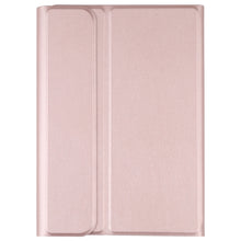 Load image into Gallery viewer, A06 Detachable Lambskin Texture Ultra-thin TPU Bluetooth Keyboard Leather Tablet Case with Stand For iPad mini 6 / mini 7, A06