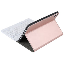Load image into Gallery viewer, A06 Detachable Lambskin Texture Ultra-thin TPU Bluetooth Keyboard Leather Tablet Case with Stand For iPad mini 6 / mini 7, A06