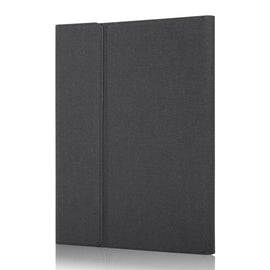 RK508C Detachable Magnetic Plastic Bluetooth Keyboard with Touchpad + Silk Pattern TPU Tablet Case for iPad 9.7 inch, with Pen Slot & Bracket