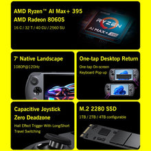 Load image into Gallery viewer, GPD WIN 5 Handheld Game Console, 32GB+2TB, 7 inch Windows 11 OS AMD Ryzen Al Max+ 395 CPU, US Plug, Al Max+ 395 / 32GB+2TB