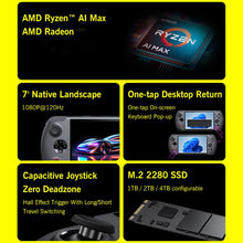 Load image into Gallery viewer, GPD WIN 5 Handheld Game Console, 32GB+1TB, 7 inch Windows 11 OS AMD Ryzen AI Max 385 CPU, EU Plug, Al Max 385 / 32GB+1TB