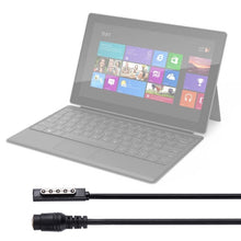 Load image into Gallery viewer, Microsoft 5 Pin Magnetic to 5.5x2.5mm Female Interfaces Power Adapter Charger Cable for Microsoft Surface RT / Pro 2 / Pro 1 Tablet