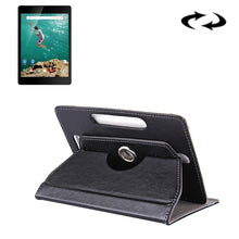 Load image into Gallery viewer, 9 inch Tablets Leather Case Crazy Horse Texture 360 Degrees Rotation Protective Case Shell with Holder for ONDA V891w, Ramos i9s Pro &amp; Win8, Colorfly i898W &amp; i898A, 9 inch White, 9 inch Black, 9 inch Orange, 9 inch Red, 9 inch Baby Blue, 9 inch Blue   ...