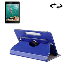 Load image into Gallery viewer, 9 inch Tablets Leather Case Crazy Horse Texture 360 Degrees Rotation Protective Case Shell with Holder for ONDA V891w, Ramos i9s Pro &amp; Win8, Colorfly i898W &amp; i898A, 9 inch White, 9 inch Black, 9 inch Orange, 9 inch Red, 9 inch Baby Blue, 9 inch Blue   ...