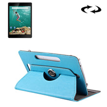 Load image into Gallery viewer, 9 inch Tablets Leather Case Crazy Horse Texture 360 Degrees Rotation Protective Case Shell with Holder for ONDA V891w, Ramos i9s Pro &amp; Win8, Colorfly i898W &amp; i898A, 9 inch White, 9 inch Black, 9 inch Orange, 9 inch Red, 9 inch Baby Blue, 9 inch Blue   ...