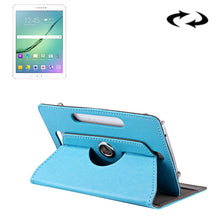 Load image into Gallery viewer, 10 inch Tablets Leather Case Crazy Horse Texture 360 Degrees Rotation Protective Case Shell with Holder for Asus ZenPad 10 Z300C, Huawei MediaPad M2 10.0-A01W, Cube IWORK10, 10 inch Blue, 10 inch Magenta, 10 inch Purple, 10 inch Baby Blue, 10 inch Whit...