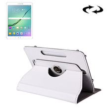 Load image into Gallery viewer, 10 inch Tablets Leather Case Crazy Horse Texture 360 Degrees Rotation Protective Case Shell with Holder for Asus ZenPad 10 Z300C, Huawei MediaPad M2 10.0-A01W, Cube IWORK10, 10 inch Blue, 10 inch Magenta, 10 inch Purple, 10 inch Baby Blue, 10 inch Whit...