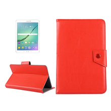 Load image into Gallery viewer, 10 inch Tablets Leather Case Crazy Horse Texture Protective Case Shell with Holder for Asus ZenPad 10 Z300C, Huawei MediaPad M2 10.0-A01W, Cube IWORK10