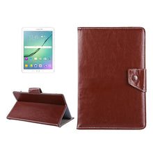 Load image into Gallery viewer, 10 inch Tablets Leather Case Crazy Horse Texture Protective Case Shell with Holder for Asus ZenPad 10 Z300C, Huawei MediaPad M2 10.0-A01W, Cube IWORK10