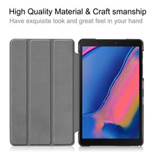 Load image into Gallery viewer, Custer Texture Horizontal Flip Leather Case for Galaxy Tab A 8.0 (2019) P205 / P200, with Three-folding Holder, For Galaxy Tab A 8.0 (2019) P205 / P200