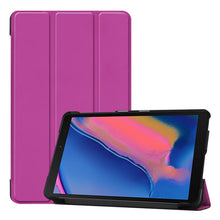 Load image into Gallery viewer, Custer Texture Horizontal Flip Leather Case for Galaxy Tab A 8.0 (2019) P205 / P200, with Three-folding Holder, For Galaxy Tab A 8.0 (2019) P205 / P200