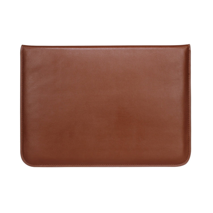 Universal Envelope Style PU Leather Case with Holder for Ultrathin Notebook Tablet PC 15.4 inch, Size: 39x28x1.5cm