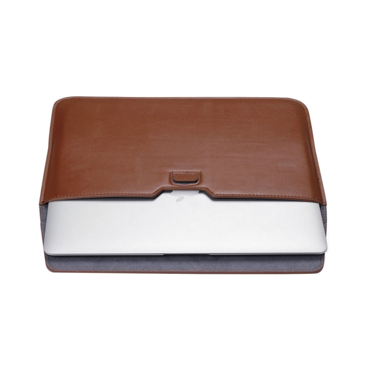 Universal Envelope Style PU Leather Case with Holder for Ultrathin Notebook Tablet PC 15.4 inch, Size: 39x28x1.5cm