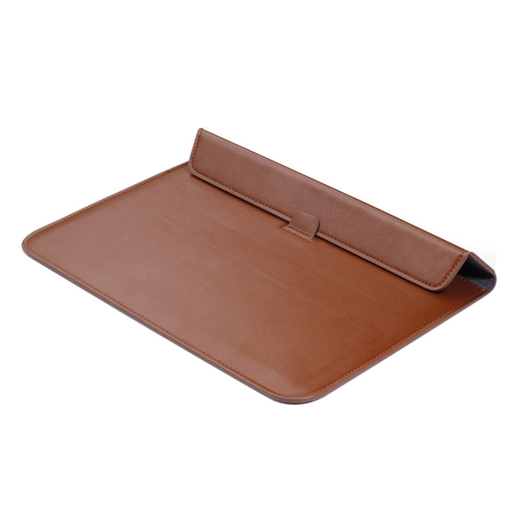 Universal Envelope Style PU Leather Case with Holder for Ultrathin Notebook Tablet PC 15.4 inch, Size: 39x28x1.5cm