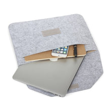 Load image into Gallery viewer, 11.6 inch Universal Fashion Soft Sleeve Bag Case Tablet Laptop Felt Bag for MacBook Air 11.6 inch, Size: 33x22x1cm