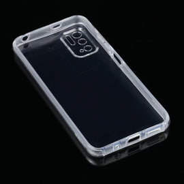 For Xiaomi Redmi Note 10 5G PC+TPU Ultra-Thin Double-Sided All-Inclusive Transparent Case