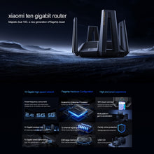Load image into Gallery viewer, Original Xiaomi WiFi Router 10 Gigabit Tri-Band Wireless Mesh Network Game Acceleration Repeater, US Plug, 10 Gigabit