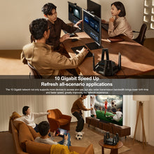 Load image into Gallery viewer, Original Xiaomi WiFi Router 10 Gigabit Tri-Band Wireless Mesh Network Game Acceleration Repeater, US Plug, 10 Gigabit