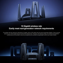 Load image into Gallery viewer, Original Xiaomi WiFi Router 10 Gigabit Tri-Band Wireless Mesh Network Game Acceleration Repeater, US Plug, 10 Gigabit