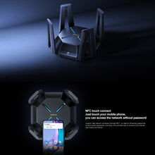 Load image into Gallery viewer, Original Xiaomi WiFi Router 10 Gigabit Tri-Band Wireless Mesh Network Game Acceleration Repeater, US Plug, 10 Gigabit