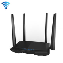 Load image into Gallery viewer, Tenda AC6 AC1200 Smart Dual-Band Wireless Router 5GHz 867Mbps + 2.4GHz 300Mbps WiFi Router with 4*5dBi External Antennas, AC6
