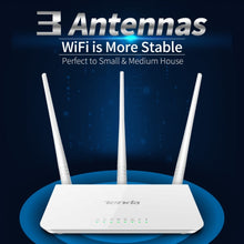 Load image into Gallery viewer, Tenda F3 Wireless 2.4GHz 300Mbps WiFi Router with 3*5dBi External Antennas, F3