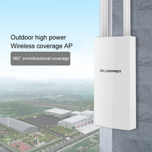 Load image into Gallery viewer, COMFAST CF-EW72 1200Mbs Outdoor Waterproof Signal Amplifier Wireless Router Repeater WIFI Base Station with 2 Antennas, CF-EW72 North American Edition