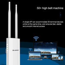 Load image into Gallery viewer, COMFAST CF-EW72 1200Mbs Outdoor Waterproof Signal Amplifier Wireless Router Repeater WIFI Base Station with 2 Antennas, CF-EW72 North American Edition