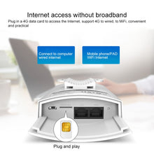 Load image into Gallery viewer, COMFAST CF-E5 300Mbps 4G Outdoor Waterproof Signal Amplifier Wireless Router Repeater WIFI Base Station with 2 Antennas, Asia Pacific Version, CF-E5, Asia Pacific Version