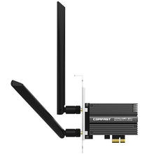 Load image into Gallery viewer, COMFAST CF-AX200 PRO 3000Mbps Bluetooth PCI-E Wifi Network Card Adapter with 2 Antennas, CF-AX200 PRO